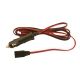 Vexilar 12Volt DC 7ft. Power Cord Adapter, FL-8 and FL-18 183599