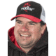 Vexilar Black with Red Bill-White Mesh Back inTruckers Capin, CAP017
