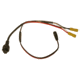 Vexilar Power Cord with Quick Charge jack for FL 12, FL20 FLX12, FLX20, FL22, &amp; FLX28 Flashers -18in, PC0004C