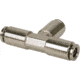 VIAIR 3/8in to 3/8in to 3/8in T-Union, 2 pcs, 13806