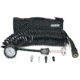 VIAIR 5-in-1 Inflator/Deflator Coil Hose, Braided, 100 PSI Gauge, 00028