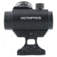 VictOptics CRL 1x22 Red Dot Sight, 3 MOA w/ Riser Picatinny Mount, Black, RDSL17