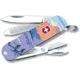 Victorinox Classic Rocky Mountains Natl Folding Knife, 2.25in Closed, ABS Handle, 55483