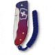 Victorinox Evoke Lockback Alox Red/Blue