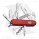 Victorinox Mountaineer Swiss Army Folding Knives, Red Handle, Steel/Red, 3.6in, BHQ-110199