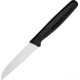 Victorinox Paring Knife Black Sheepsfoot, 3.25 satin finish stainless sheepsfoot blade, Black polypropylene handle, 6.7403