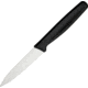 Victorinox Paring Knife Serrated Black, 3.25 satin finish serrated stainless blade, Black polypropylene handle, 6.7633