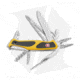 Victorinox Ranger Grip Boatsman Multi-Tool, 4.00in, Yellow Handle, Steel/Yellow, 5.25in, BHQ-70794