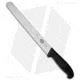Victorinox Serrated Slicer Kitchen Knife, 10.00in, Stainless Steel, Drop Point Blade, Polymer Black Handle, Steel/Black, One Size, BHQ-108374