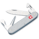 Victorinox Soldier Swiss Army Knife Silver Alox Ribbed 53929