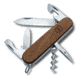 Victorinox Spartan Medium Pocket Knife with Can Opener, Hardwood - Walnut, 91mm 1.3601.63-X2