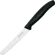 Victorinox Steak Knife, 8.5in Overall, 4 serrated stainless blade, Black nylon handle, 6.7833