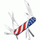 Victorinox Super Tinker U.S. Flag Swiss Army Knife - Red White Blue 1.4703.2E1-X1