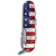 Victorinox Swiss Army Fieldmaster w/ Wounded Warrior Project Logo, Red, White, Blue, 91MM 55075.US2