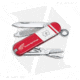 Victorinox Swiss Army Knife Classic SD Folding Knives, 1.55in, Red/White Handle, Detroit Red Wings, Steel/Red/White, 2.25in, BHQ-205618