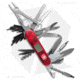 Victorinox Swiss Army Swiss Champ XAVT Folding Knives, 2.75in, Red Handle, Steel/Red, 3.58in, BHQ-2088
