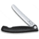 Victorinox Swiss Classic Fld Paring Black Folding Knife, Round tip blade, Black polypropylene handle, 6.7803.FB