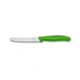 Victorinox Utility 4.50in. Serrated Round Bulk Green 6.7836.L114