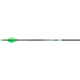 Victory VAP Elite Arrows, 200, 2 in, Vanes 6 Pack, Yellow/Carbon, VAPE-200FB-6