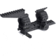 Victrix Armaments HENSOLDT Decumanus H1 Rifle Scope Rings - Key, Black, H1N00K3636