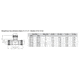 Viega MegaPress 1-1/2in Stainless Steel 304 Tee - Triple Press Connection - Smart Connect Technology, 95120