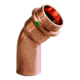Viega ProPress 1/2in - 45 degrees Copper Elbow - Street/Press Connection, 77637