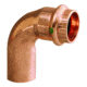 Viega Propress 1/2in - 90 degrees Copper Elbow - Street/Press Connection - Smart Connect Technology, 77347