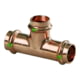 Viega ProPress 2in Copper Tee - Triple Press Connection - Smart Connect Technology, 77477