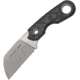 Viper Berus 2 Fixed Blade CF Knife, 2.5 satin finish Bohler M390 stainless sheepsfoot, Marbled carbon fiber handle, VT4014FCM