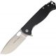 Viper Fortis Stonewash Blade Folding Knife, Black, V 5952 GB