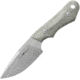 Viper Handy Fixed Blade Knife by Fabrizio Silvestrelli, 4.5in, CMP MagnaCut, Stonewashed Blade, Green Canvas Micarta Handle, VT4040CG