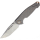 Viper Katla Linerlock Folding Knife, Gray textured titanium handle, V5982TI3D