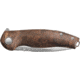 Viper Vale Walnut Folding Knife, 4.13in Closed, 3in Satin CPM Magnacut SS Blade, Sculpted Walnut Handle, V6004NO