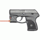 USED Viridian Reactor 5 Red Laser Sight for Ruger LCP w/ Instant-On ECR Holster R5-R-LCP, EDEMO1