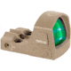 Viridian Weapon Technologies RFX15 17-24mm Reflex Red Dot Sight, 3 MOA Green Dot, Flat Dark Earth, 9810143