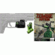 Viridian Universal Fullsize Green Laser Sight with Tactical Light - Zombie Edition