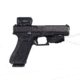 Viridian Weapon Technologies CTL Compact Rechargeable Weapon Light for Glock 17/19/22/23, 550 Lumen, Black, 930-0040