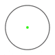 EDEMO Viridian Weapon Technologies GDO 22 1x22 Green Dot Optic, 3 MOA, QD mount, Black, 981-0029, EDEMO7