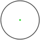 Viridian Weapon Technologies GDO 30 1x30 Green Dot Optic, QD mount, Black, 981-0025