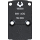 Viridian Weapon Technologies RFX 45 RMR Mounting Adapter, Black, 982-0026