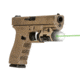 Viridian Weapon Technologies X5L Weapon Lights, Gen 3, Recharchable, White Light / Green Laser, 500 Lumens, Black, 930-0015