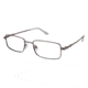 Visions 215 Bifocal Prescription Eyeglasses - Frame MATTE GUN, Size 53/18mm VIVISION21502