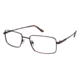 Visions 216 Eyeglass Frames - Frame MATTE BROWN, Size 54/18mm VIVISION21602