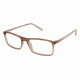 Visions 228 Single Vision Prescription Eyeglasses - Frame BROWN, Size 52/16mm VIVISION22802