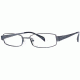 Visions 156 Bifocal Prescription Eyeglasses - Frame Steel Blue, Size 51/17mm VIVISION15601