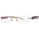 Visions 167 Eyeglass Frames - Frame Light Brown, Size 52/18mm VIVISION16703