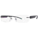 Visions 168 Eyeglass Frames - Frame Black, Size 52/18mm VIVISION16801