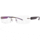 Visions 168 Eyeglass Frames - Frame Brown, Size 52/18mm VIVISION16802