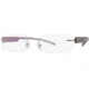 Visions 168 Eyeglass Frames - Frame Smoke, Size 52/18mm VIVISION16803