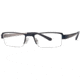 Visions 178 Eyeglass Frames - Frame Blue/Silver, Size 50/18mm VIVISION17802
